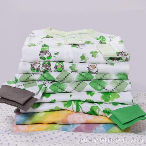 Child Pajamas 100% cotton baby pajamas sets girls boys sleepwears Manufactory